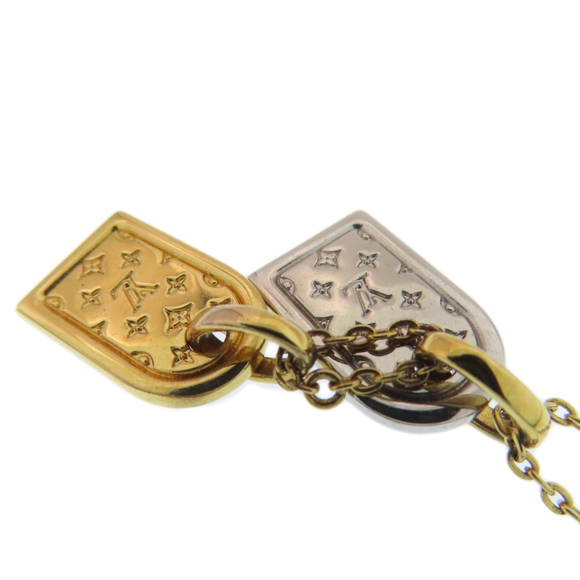 LOUIS VUITTON Gold Necklace - Picture 6 of 8